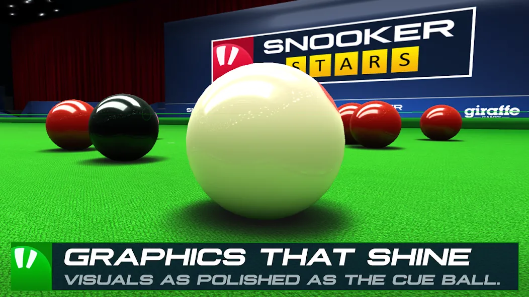 Snooker Stars - 3D Online Spor (Снукер Старс)  [МОД Menu] Screenshot 3