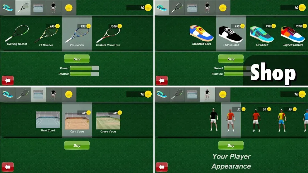 Tennis Champion 3D - Online Sp  [МОД Меню] Screenshot 5