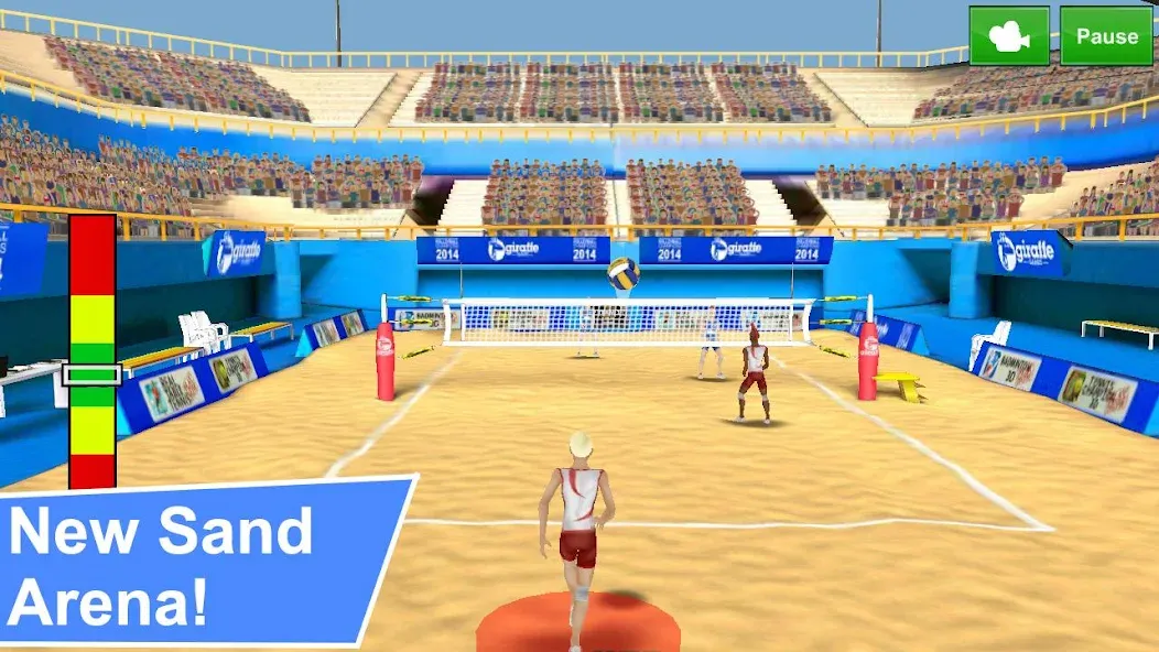 Volleyball Champions 3D - Onli  [МОД Много денег] Screenshot 1