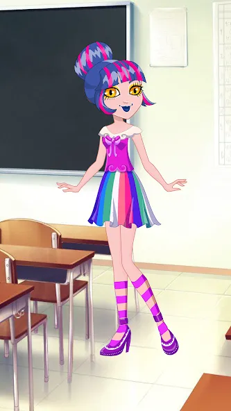 Pony College Student Dress Up (Пони Студент Колледжа Одеваются)  [МОД Меню] Screenshot 3