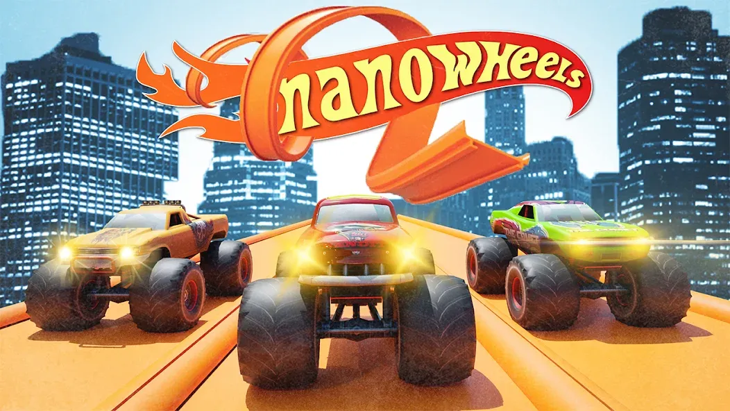 Nano Monster Truck Jam Game  [МОД Много денег] Screenshot 1