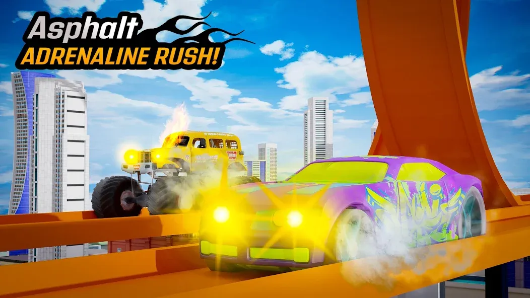 Nano Monster Truck Jam Game  [МОД Много денег] Screenshot 3