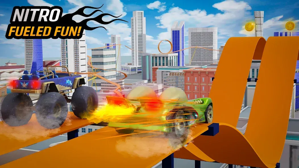 Nano Monster Truck Jam Game  [МОД Много денег] Screenshot 4