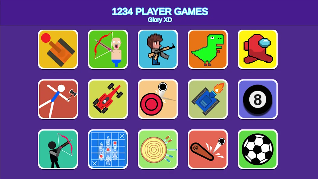 1234 Player Mini Game  [МОД Меню] Screenshot 1