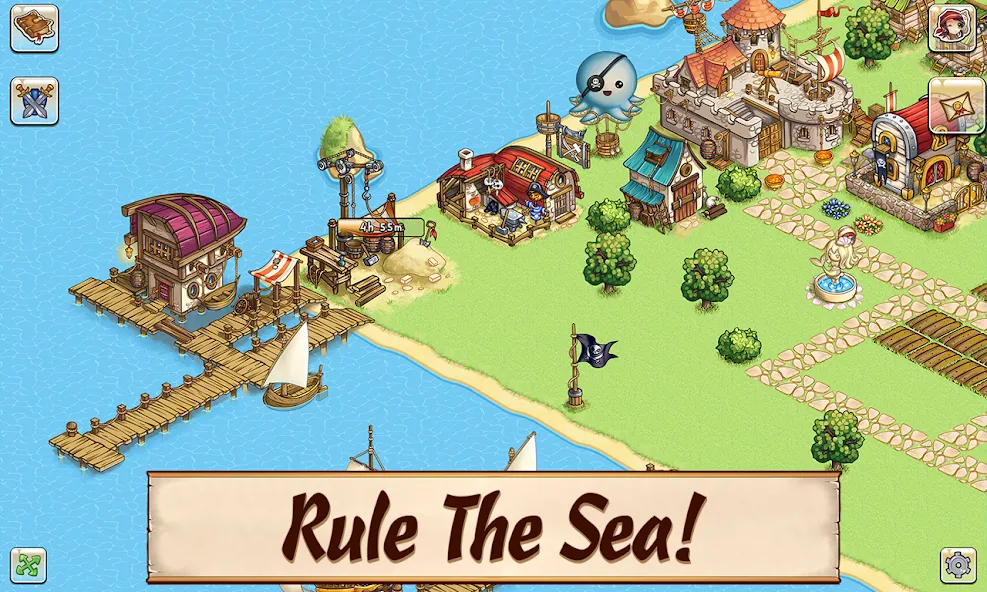 Pirates of Everseas (Пираты Эверсис)  [МОД Unlimited Money] Screenshot 4