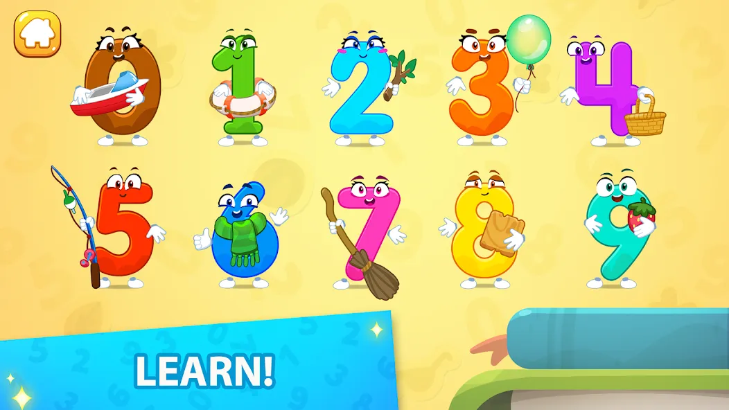 Numbers for kid Learn to count  [МОД Unlocked] Screenshot 2