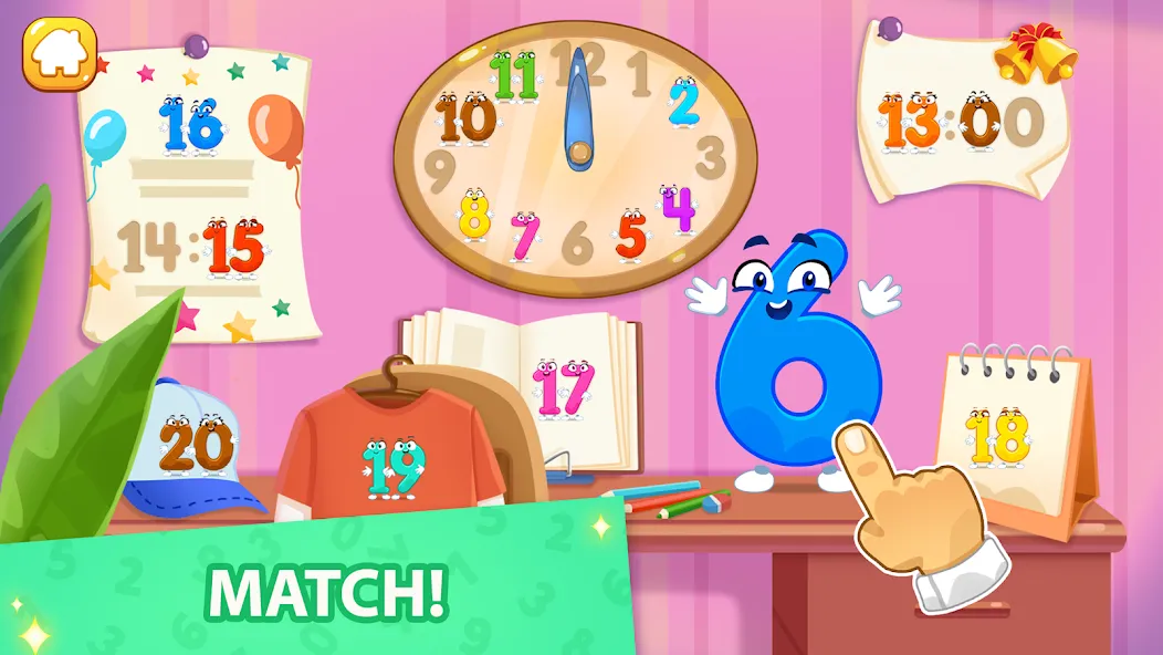 Numbers for kid Learn to count  [МОД Unlocked] Screenshot 3