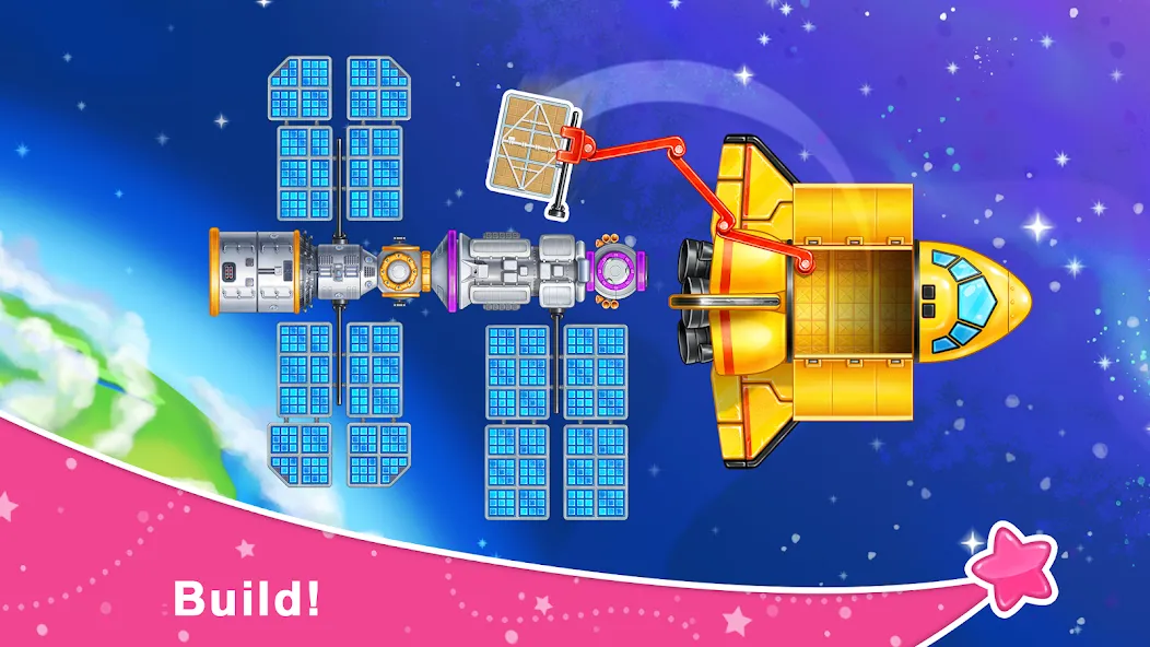 Rocket 4 space games Spaceship  [МОД Unlimited Money] Screenshot 3