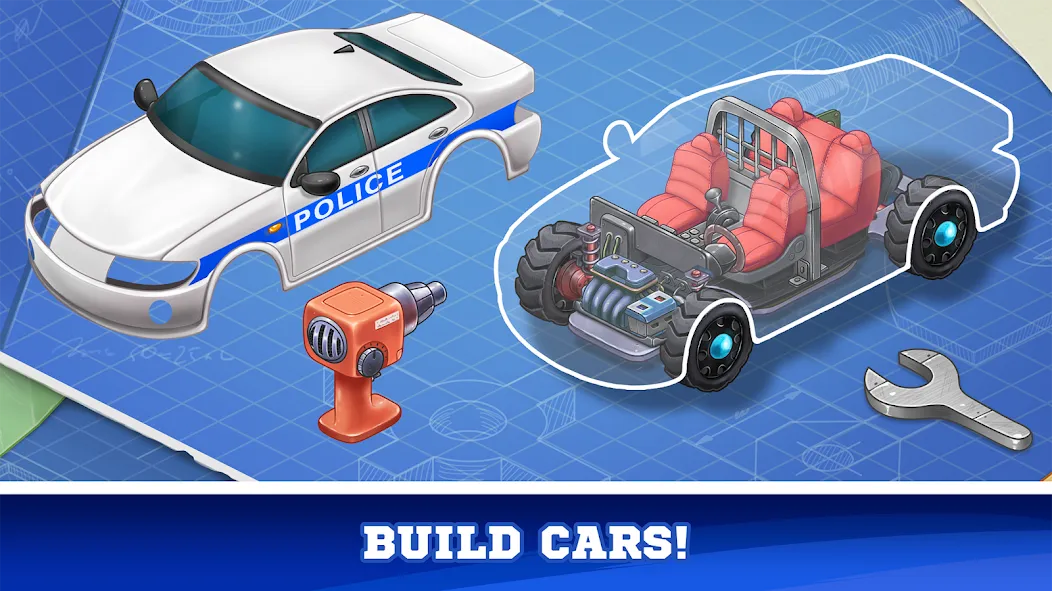 Kids Cars Games build a truck  [МОД Все открыто] Screenshot 2