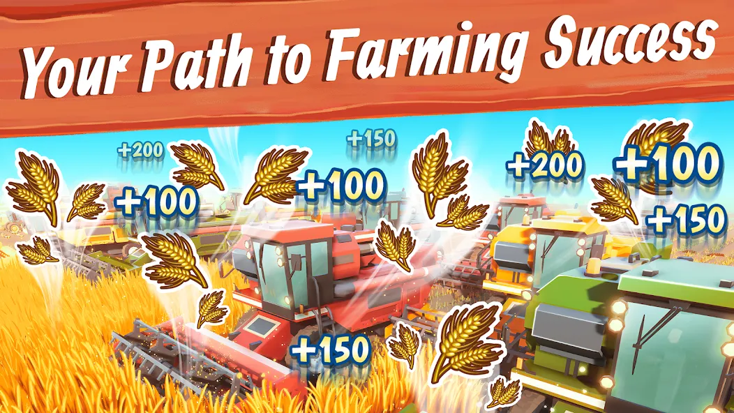 Big Farm: Mobile Harvest (Биг Фарм)  [МОД Бесконечные деньги] Screenshot 1