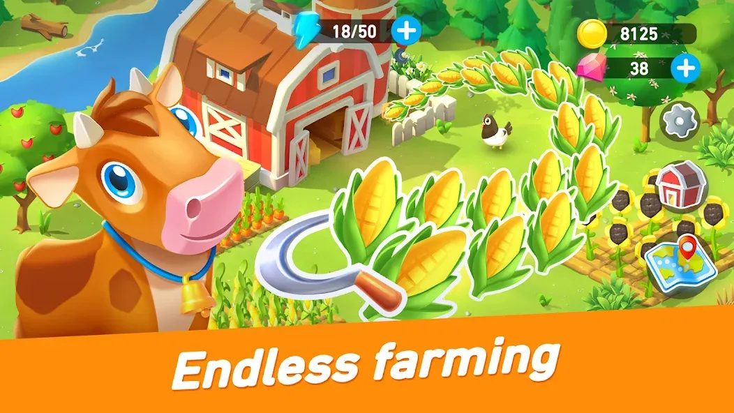 Goodville: Farm Game Adventure (Гудвилль)  [МОД Много денег] Screenshot 4