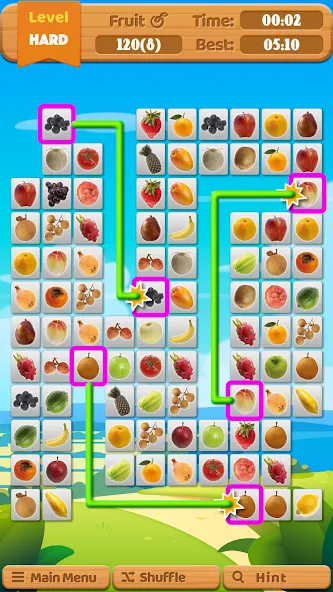 Fruit Connect (Фрукт Коннект)  [МОД Menu] Screenshot 2