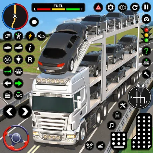 Car Transport - Truck Games 3D  [МОД Все открыто] Screenshot 1