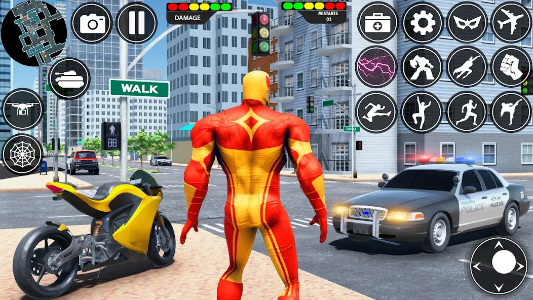 Rope Hero: Speed Hero Games (Роуп Хиро)  [МОД Menu] Screenshot 3