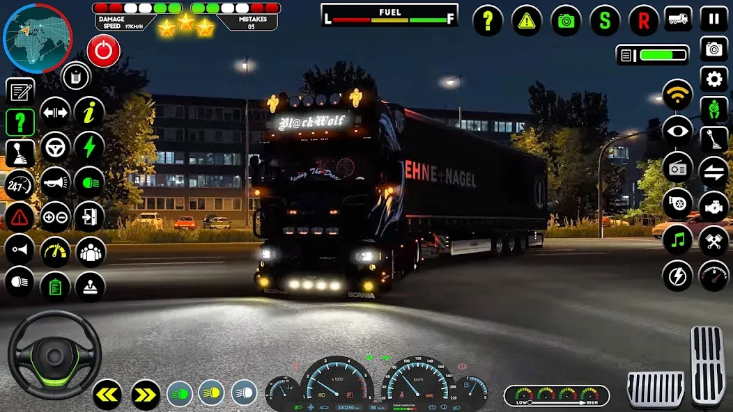 Truck Driving Euro Truck Game  [МОД Unlocked] Screenshot 5