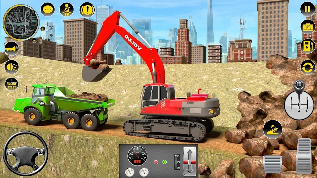 Builder City Construction Game (ткман Городское Строительство)  [МОД Unlimited Money] Screenshot 4