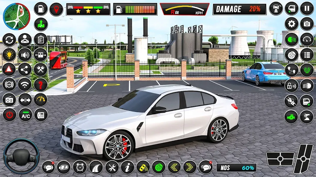 Driving School - Car Games 3D  [МОД Бесконечные деньги] Screenshot 3