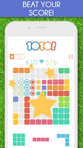 1010! Block Puzzle Game  [МОД Menu] Screenshot 2