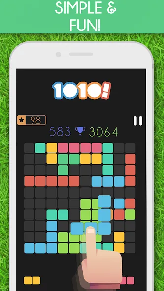 1010! Block Puzzle Game  [МОД Menu] Screenshot 4