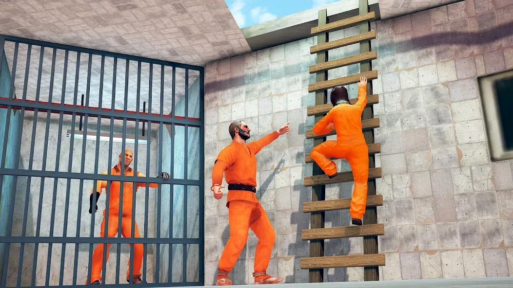 Prison Escape- Jail Break Game (Побег из тюрьмы 3D)  [МОД Все открыто] Screenshot 5