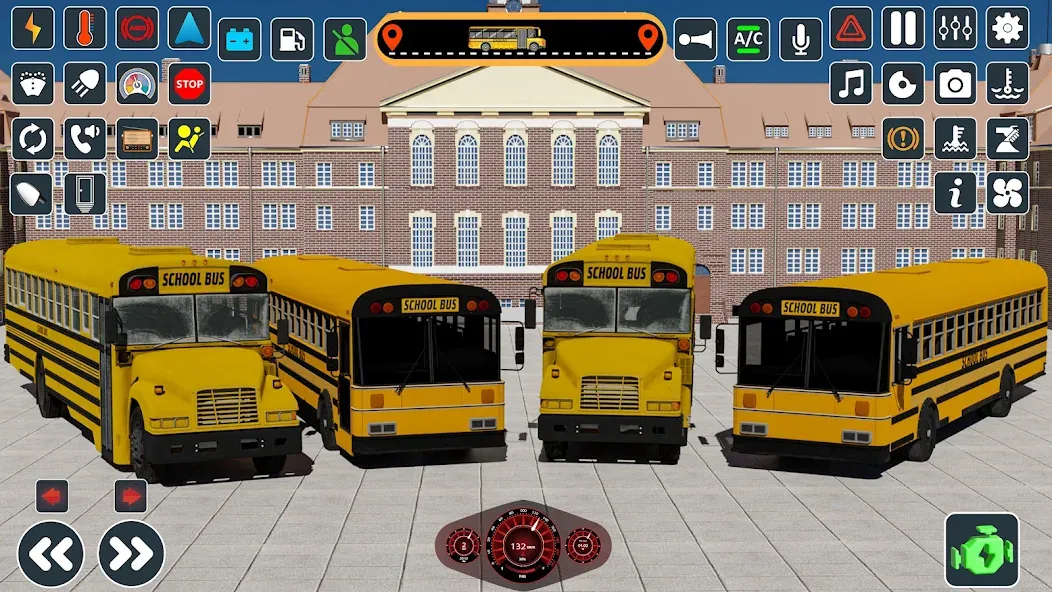 School Bus 3d : City Bus Games (Школьный автобус симулятор игры на автобусе)  [МОД Бесконечные деньги] Screenshot 1