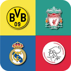 Взломанная Soccer Clubs Logo Quiz  [МОД Много монет] - последняя версия apk на Андроид