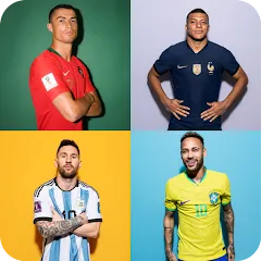 Скачать взлом Guess The Soccer Player Quiz  [МОД Бесконечные монеты] - полная версия apk на Андроид