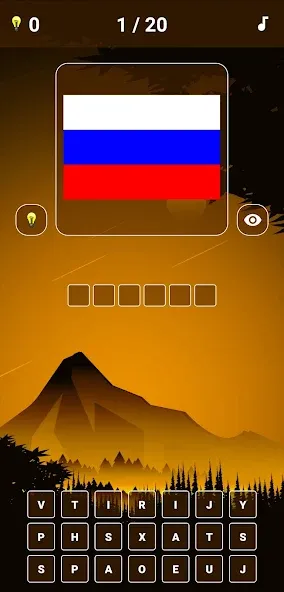 Geography Quiz - World Flags 1  [МОД Бесконечные деньги] Screenshot 2