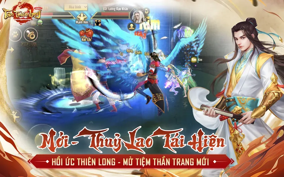 Tân Thiên Long Mobile  [МОД Все открыто] Screenshot 4