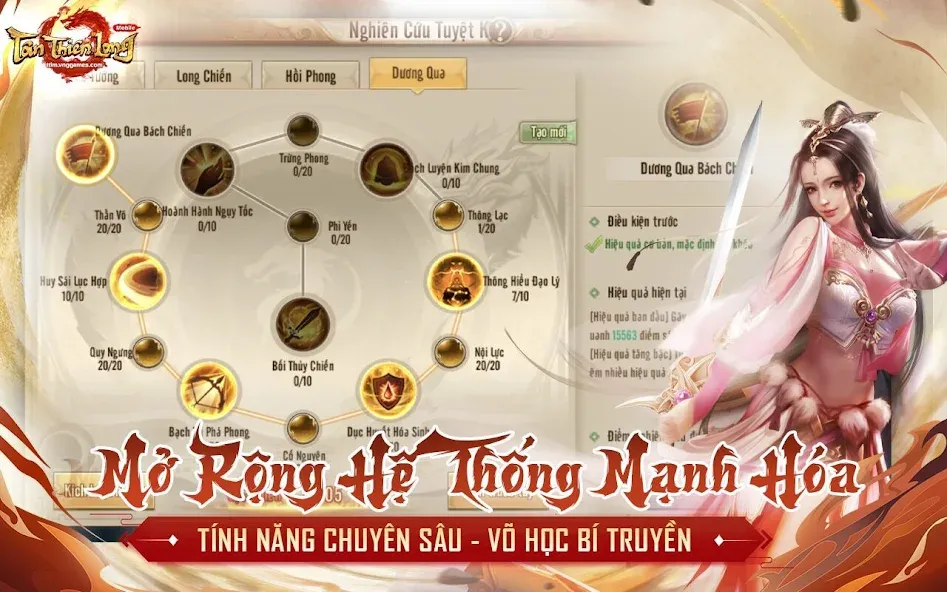 Tân Thiên Long Mobile  [МОД Все открыто] Screenshot 5