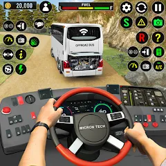 Взломанная Bus Simulator 2023 - City Bus  [МОД Unlimited Money] - полная версия apk на Андроид