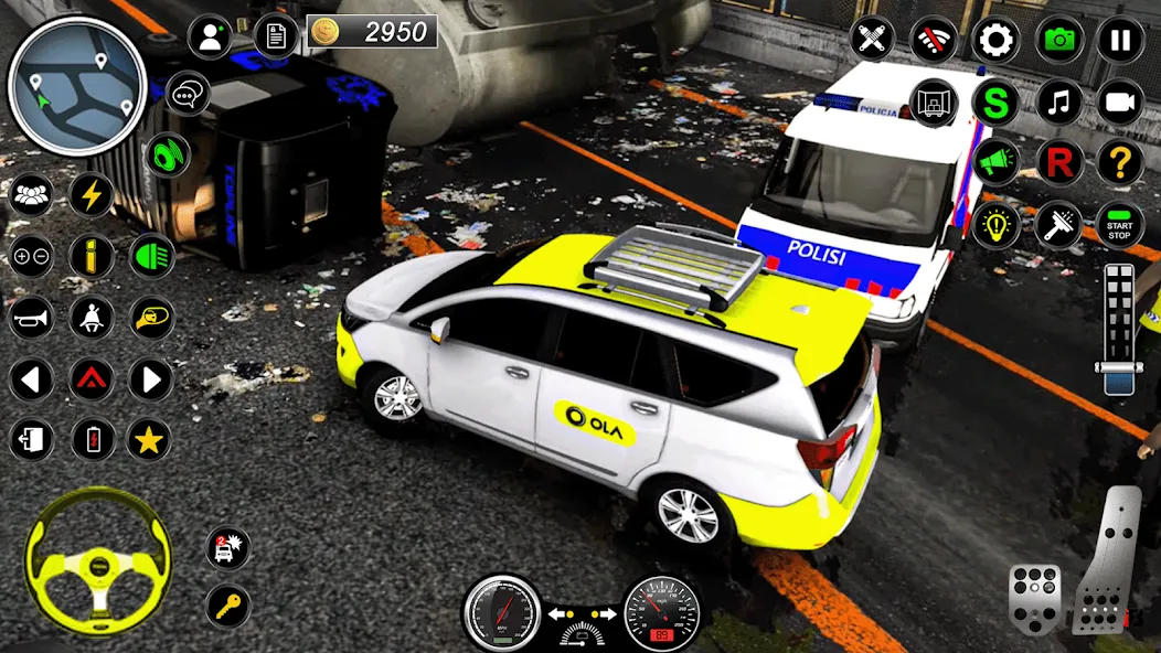 City Taxi Games Taxi Simulator (Русские такси игры на автомобилях)  [МОД Все открыто] Screenshot 2