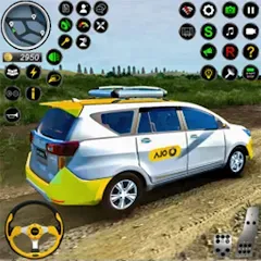 Взломанная City Taxi Games Taxi Simulator (Русские такси игры на автомобилях)  [МОД Все открыто] - стабильная версия apk на Андроид