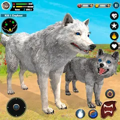 Скачать взломанную Wild Wolf Simulator Games  [МОД Unlocked] - стабильная версия apk на Андроид