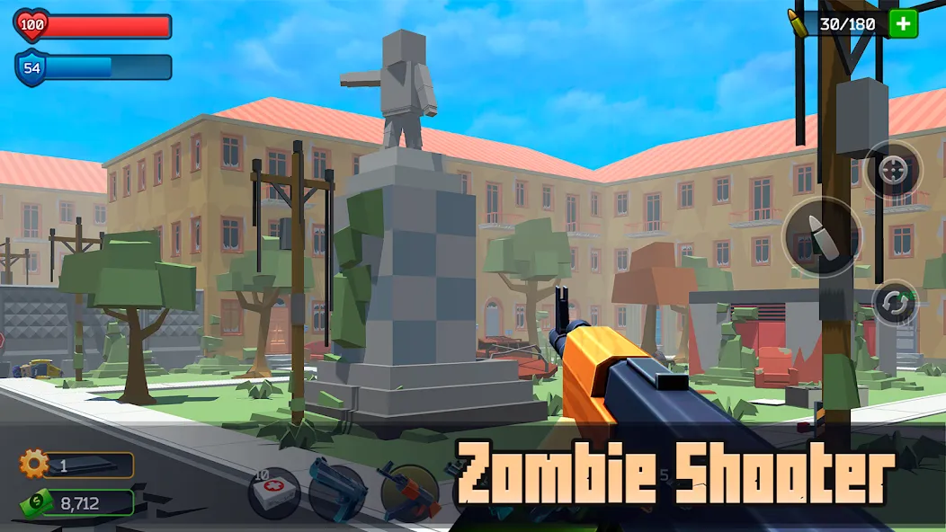 Pixel Combat: Zombies Strike (Пиксельный бой)  [МОД Бесконечные монеты] Screenshot 5