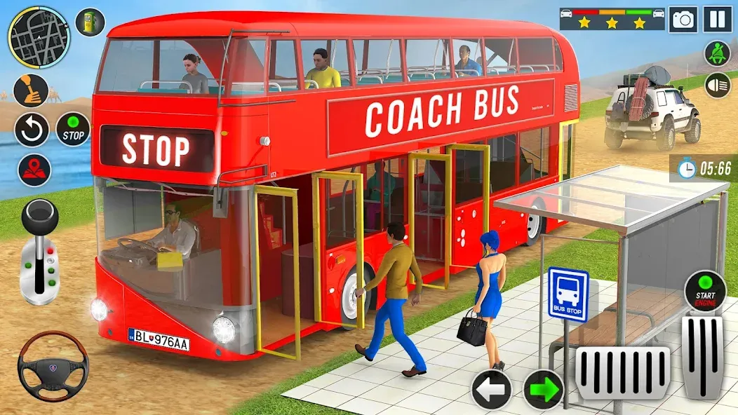 City Bus Simulator Bus Games (Сити Бас Симулятор Бас Игры)  [МОД Menu] Screenshot 3