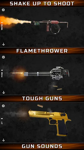 Gun Simulator : Tough Guns  [МОД Menu] Screenshot 1