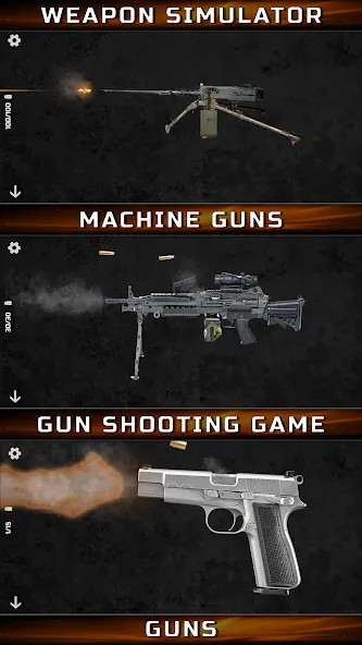 Gun Simulator : Tough Guns  [МОД Menu] Screenshot 3