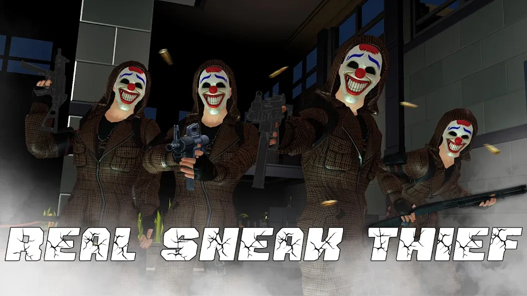 Real Sneak Thief Simulator 3D  [МОД Много монет] Screenshot 4