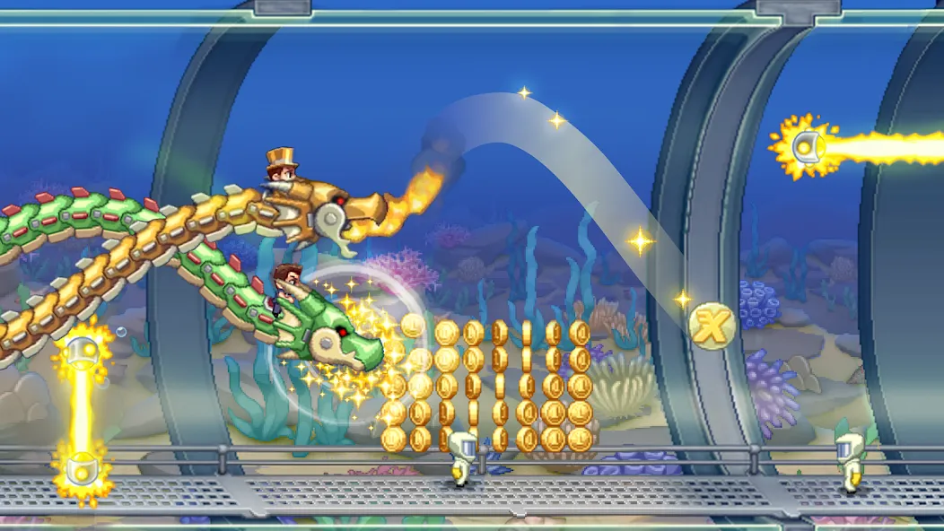 Jetpack Joyride (Джетпак Джойрайд)  [МОД Menu] Screenshot 1