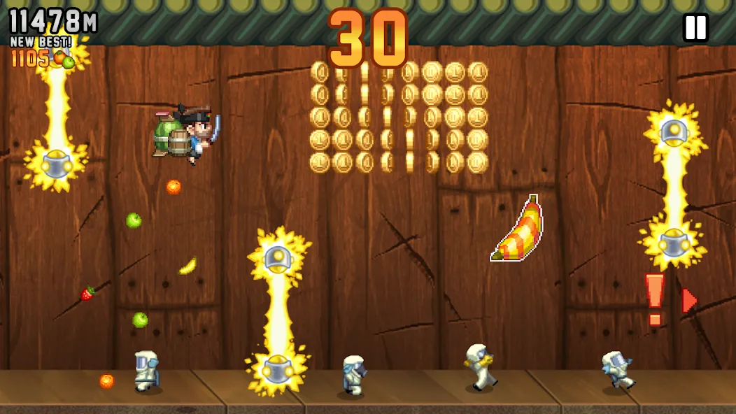 Jetpack Joyride (Джетпак Джойрайд)  [МОД Menu] Screenshot 5