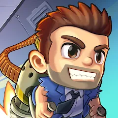 Взломанная Jetpack Joyride (Джетпак Джойрайд)  [МОД Menu] - последняя версия apk на Андроид