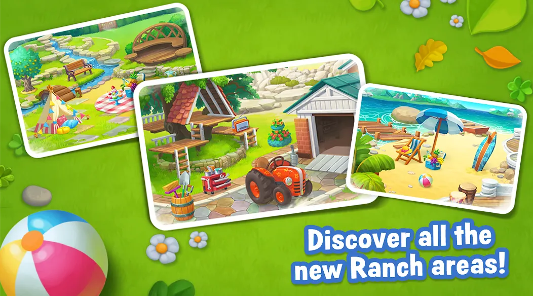 Ranch Adventures: Amazing Matc  [МОД Mega Pack] Screenshot 2