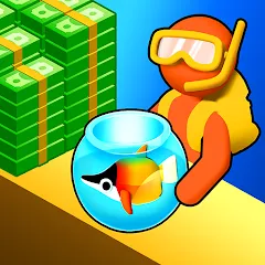 Взломанная Aquarium Land - Fishbowl World (Аквариум Лэнд)  [МОД Unlimited Money] - стабильная версия apk на Андроид