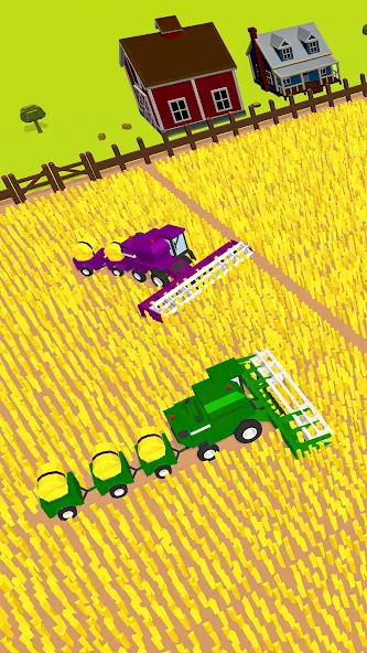 Harvest.io – 3D Farming Arcade  [МОД Все открыто] Screenshot 1