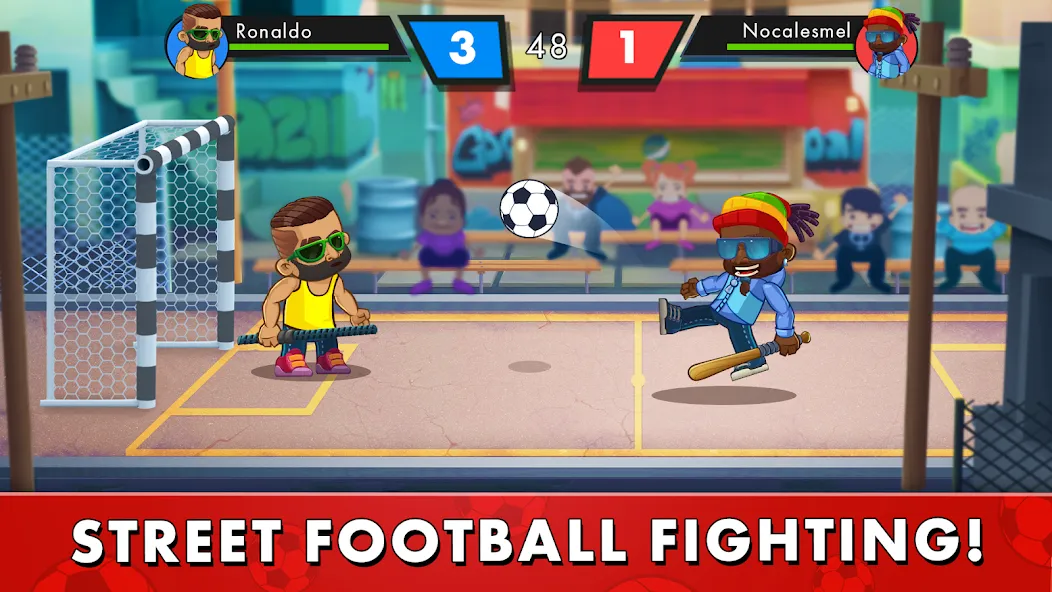 Street Soccer：Ultimate Fight  [МОД Menu] Screenshot 1