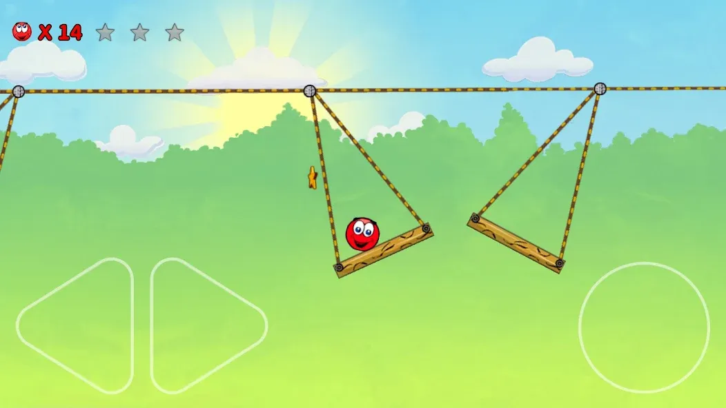 Red Ball 3: Jump for Love! Bou (Ред Болл 3)  [МОД Много монет] Screenshot 2