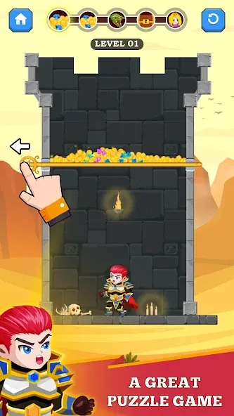 Hero Rescue (Герой Спасения)  [МОД Бесконечные деньги] Screenshot 1