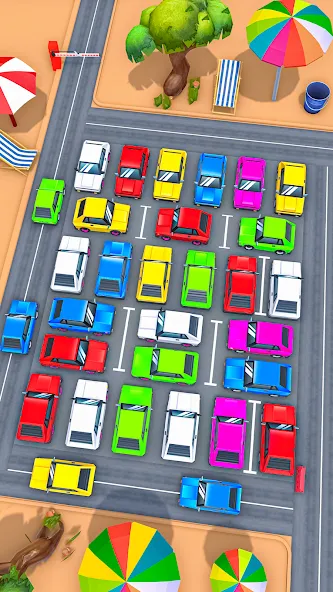 Traffic Jam Puzzle Games 3D  [МОД Бесконечные деньги] Screenshot 2