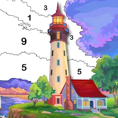 Взлом Hey Color Paint by Number Art  [МОД Unlimited Money] - стабильная версия apk на Андроид